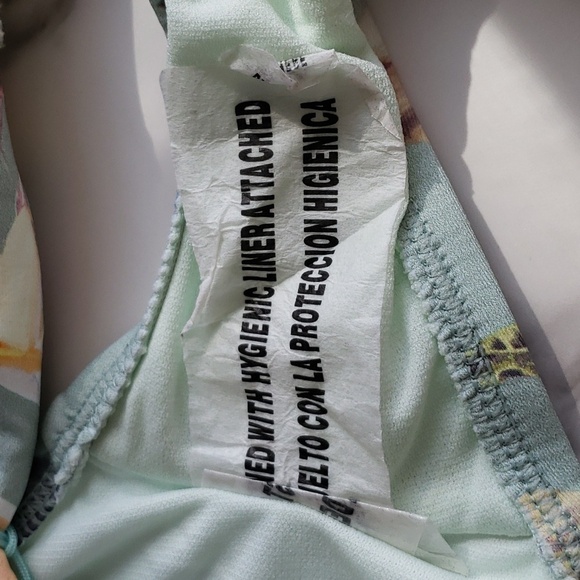 Kona Sol Double Tab Medium Coverage  Hipster Bikini Bottom Floral & Fruit XL # - Picture 12 of 12